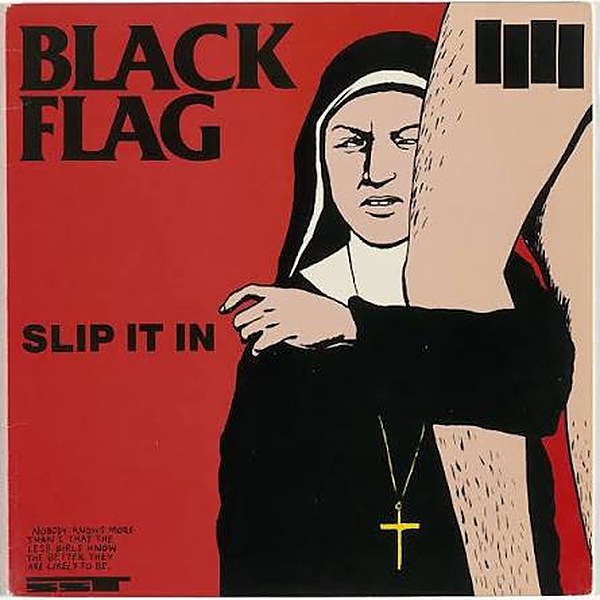 Black Flag – Slip It In artwork